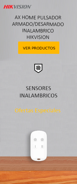 PULSADOR DE ARMADO Y DESARMADO INALAMBRICO AX HOME HIKVISION